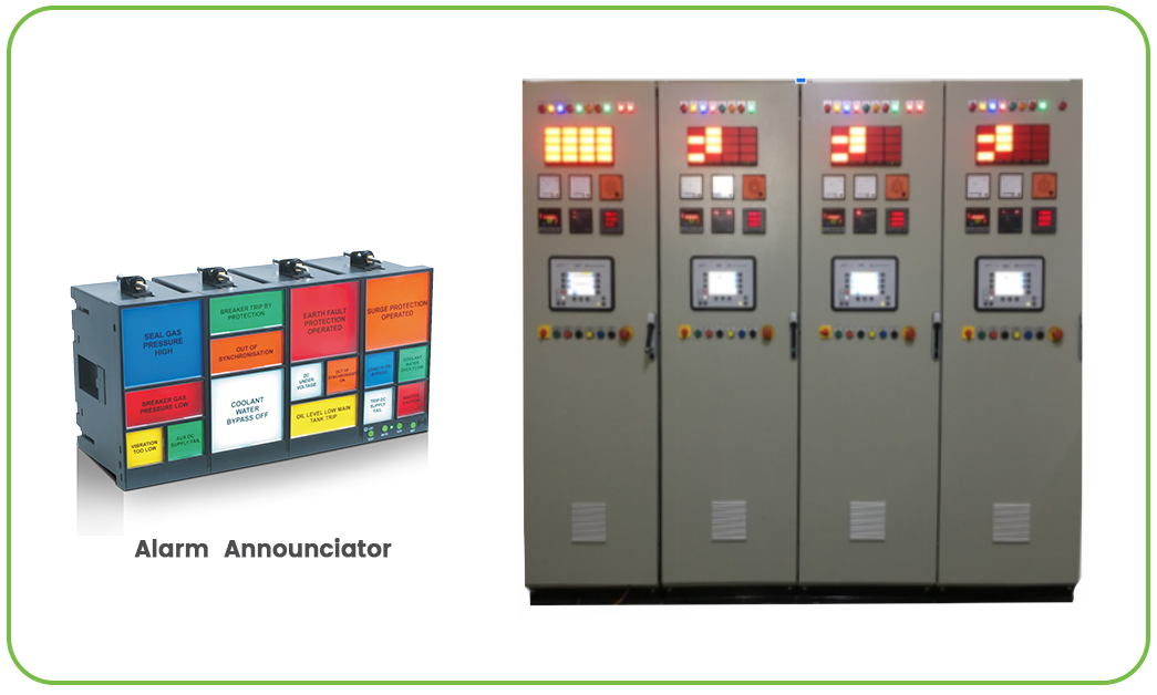 machine Control panel